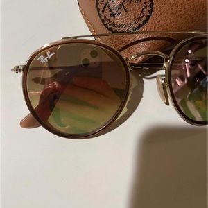 Rose Gold Ray Ban